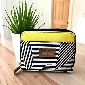 Nanette Lepore Black and Yellow Wallet